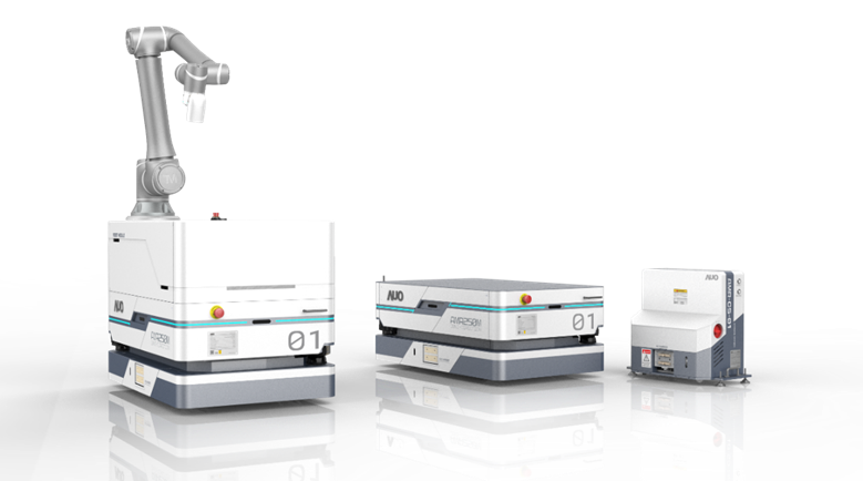 z6.com數位開發的自主式移動機器人（AMR250M），搭配全向輪並結合AI演算法、2D LiDAR、3D攝影機等技術，協助客戶實現產線全自動化